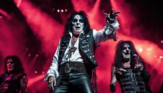 Alice Cooper begeistert bei Konzert in der Porsche-Arena in Stuttgart