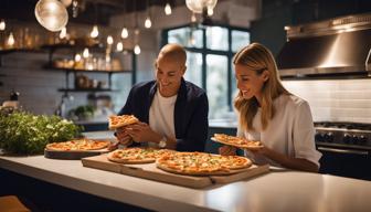 Buon Appetito: Justin und Hailey wollen nach dem Dinner-Date ihre Pizza-Reste nicht verschwenden