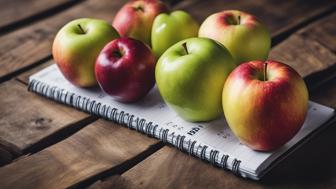 Wie viele Kalorien hat ein Apfel? Die Antwort auf einen gesunden Snack